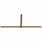 Ekena Millwork Eugene Smooth Timber Gable Bracket, Western Red Cedar, 108"W x 45"H x 1 1/2"D x 3 1/2"F, 10/12 Pitch GBW108X45X0204EUG00SWR - alternate 3